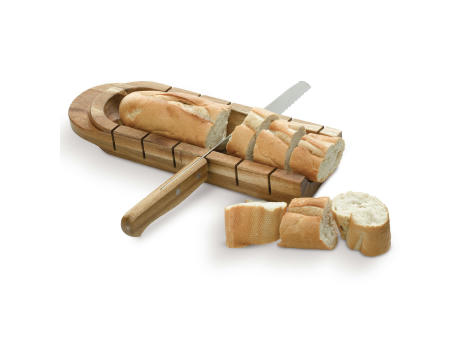 Brotbrett mit Messer Werbeartikel