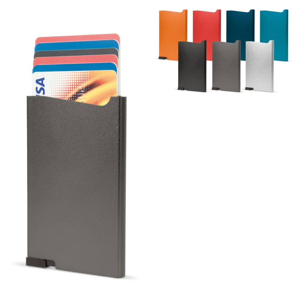 Aluminium Kartenhalter Werbeartikel