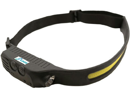 Wiederaufladbare Stirnlampe 3W 'Maïa' Werbeartikel