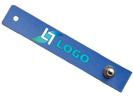 Kabelbinder, blau Werbeartikel