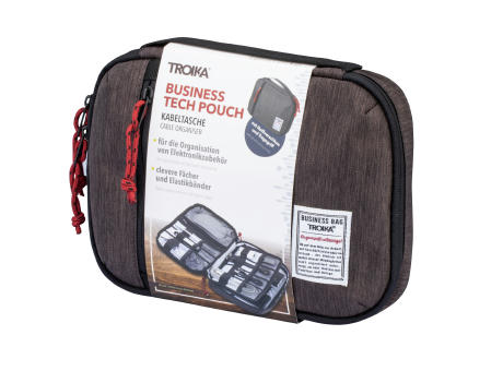 Product image TROIKA Kabeltasche BUSINESS TECH POUCH bedrucken