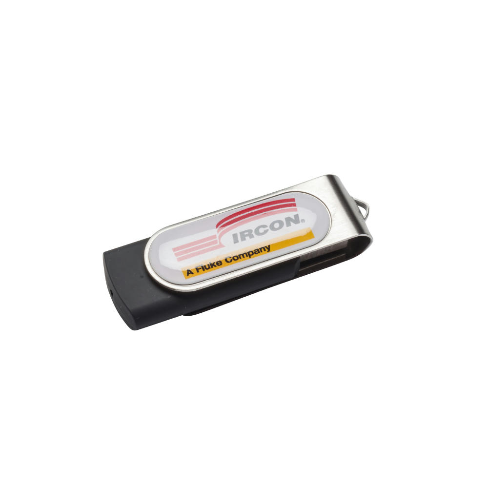 USB-Stick C05 Doming USB 2.0 Flash Disk   1 GB Blau Werbeartikel