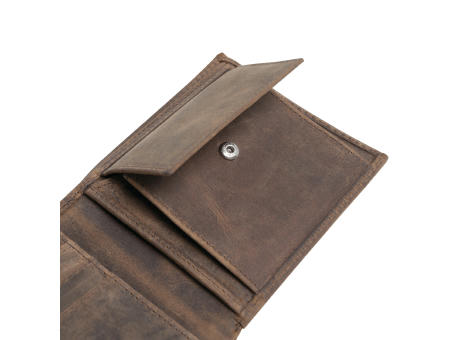 WILDERNESS I - Echtleder-Geldbörse Werbeartikel