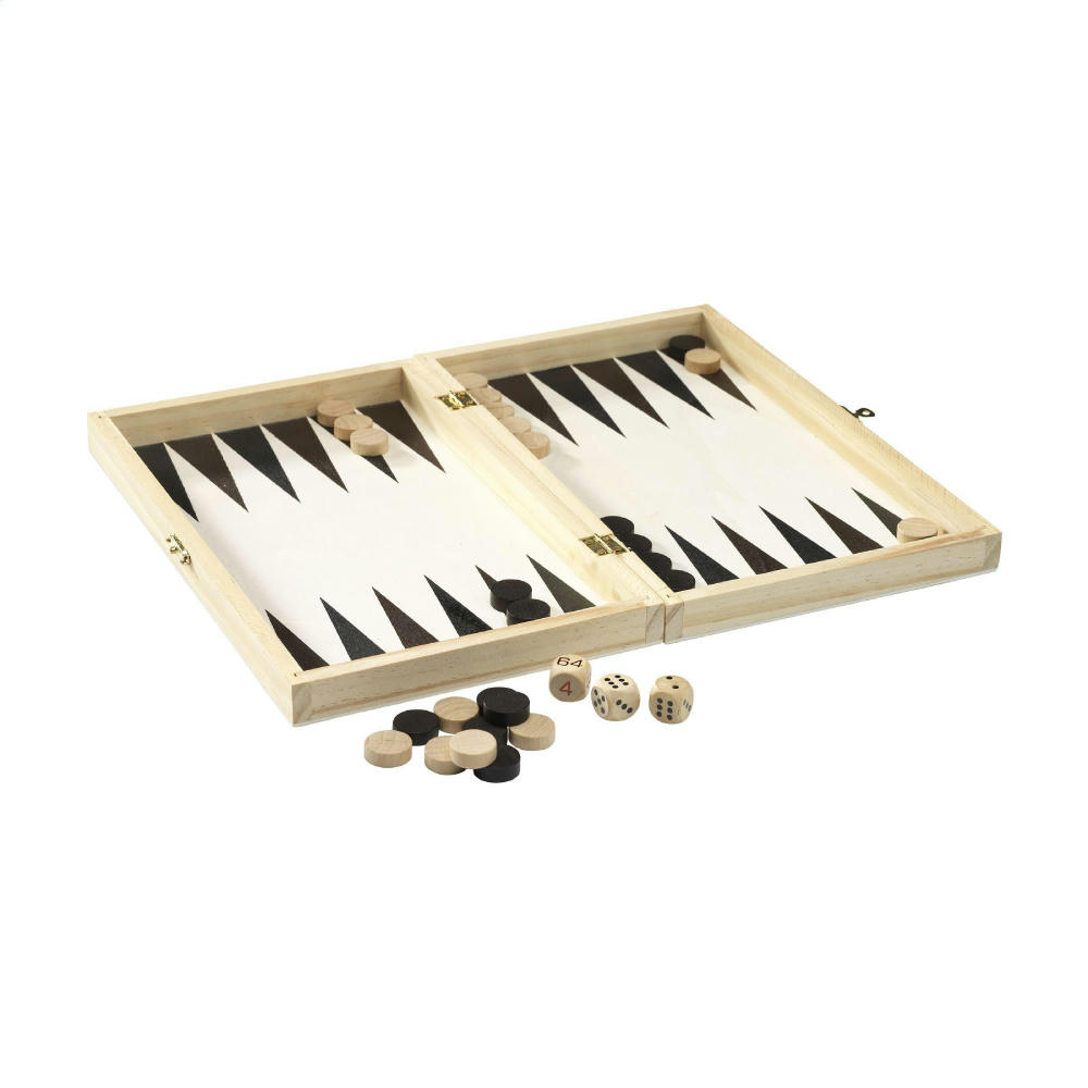 Backgammon Game Box Werbeartikel