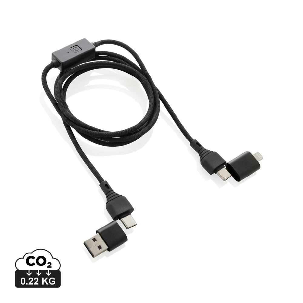 Product image Datalock RCS recyceltes 60W Hacking-Schutzkabel Werbeartikel