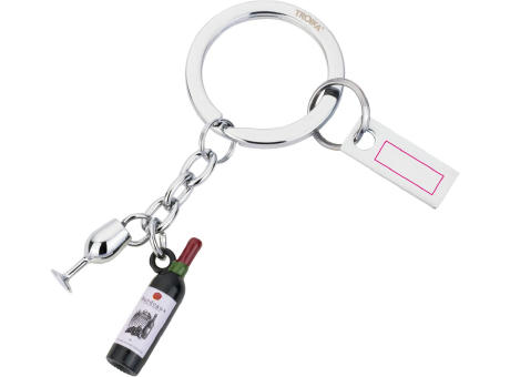 TROIKA Schlüsselanhänger TROIKA BORDEAUX Werbeartikel
