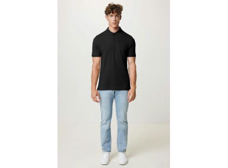 IQONIQ Yosemite Piqué-Poloshirt aus recycelter Baumwolle bedrucken