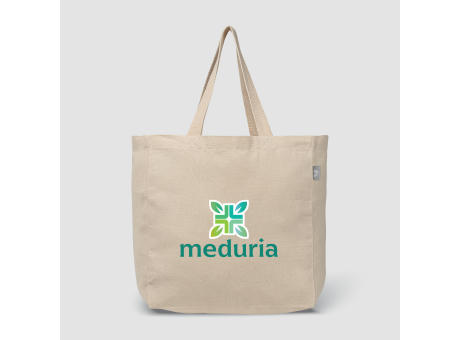 Toronto - Shopping-Tragetasche aus recycelter Baumwolle (225 g/m²) Werbeartikel