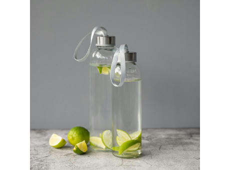Product image Glasflasche mit Hülle "Pure", 0,5l bedrucken