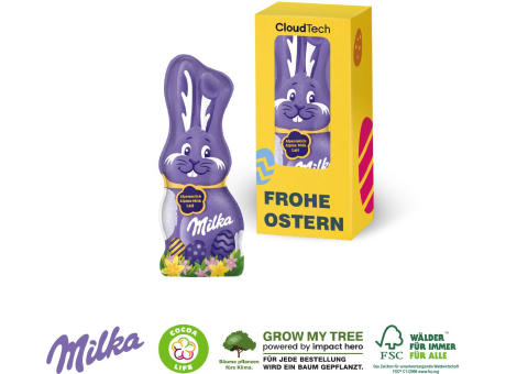 MILKA SCHMUNZELHASE IN DER WERBEBOX, 15 g Werbeartikel
