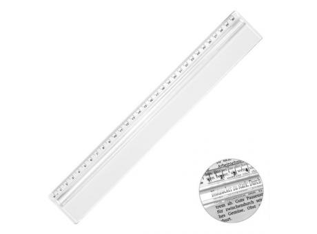 Lineal mit Zeilenlupe Werbeartikel