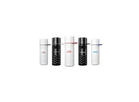 Join The Pipe Nairobi Ring Bottle White 500 ml Flasche Werbeartikel