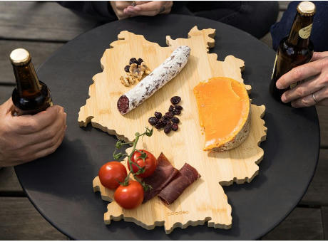 Schneidebrett 'Bundesbrett' aus Bambus Werbeartikel