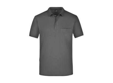 Men's Polo Pocket - Klassisches Poloshirt mit Brusttasche bedrucken