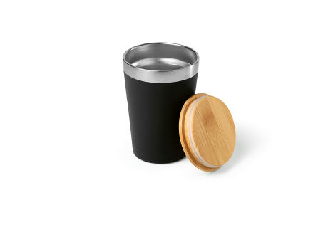 Don Reisebecher recy. Edelstahl 400 ml  Werbeartikel