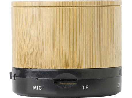 Wireless-Lautsprecher aus Bambus Rosalinda Werbeartikel