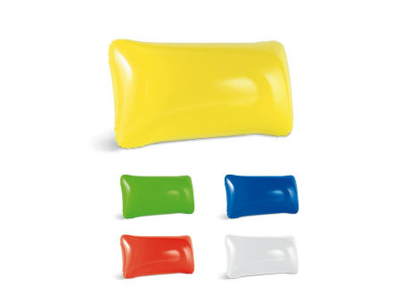 TIMOR. Strandkissen aufblasbar aus undurchsichtigem PVC Werbeartikel