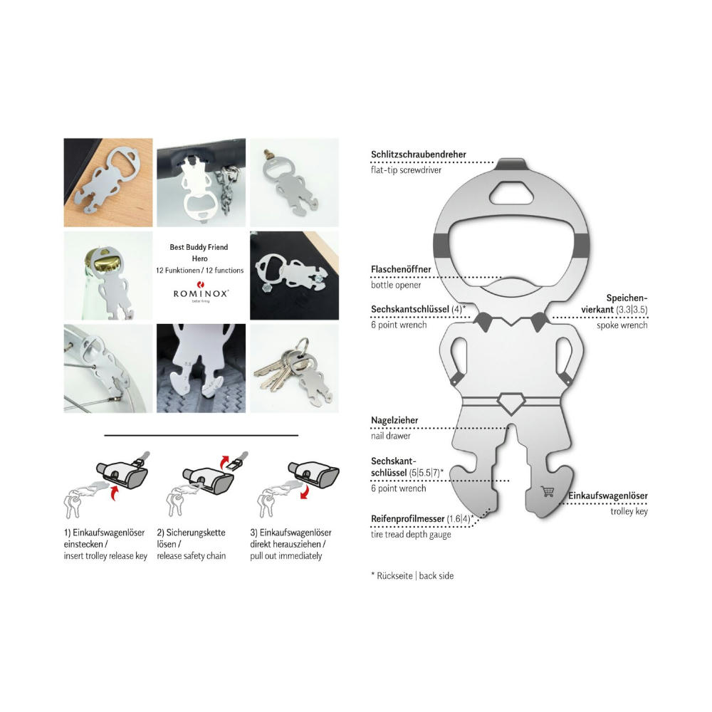ROMINOX® Best Buddy Friend // Hero Werbeartikel