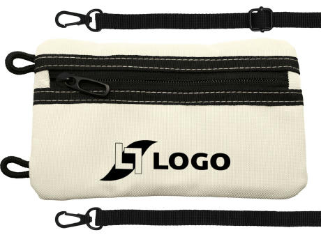 Organizer-Täschchen 'Soria', beige bedrucken