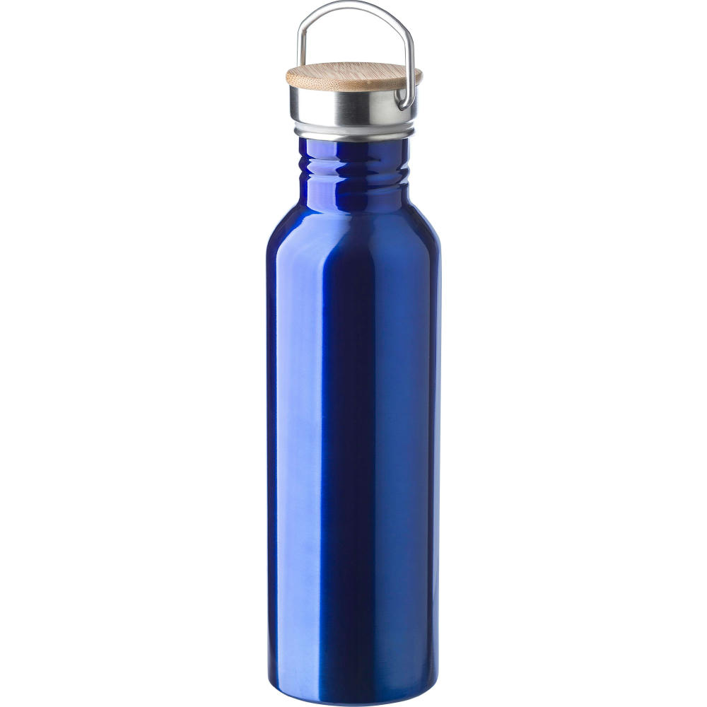 Edelstahl Trinkflasche Mohnblume Werbeartikel