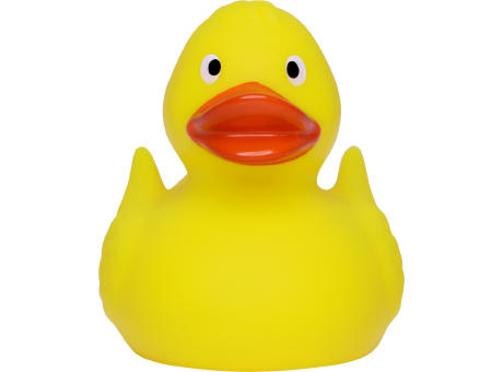 Renn-Ente, mit Metallplatte Werbeartikel