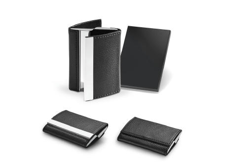 Product image LONE. Doppelter Kartenhalter aus Metall und PU bedrucken