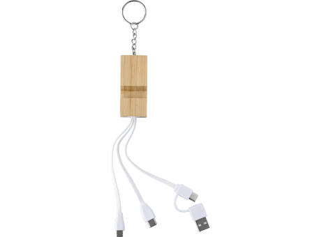 Product image Bambus-Schlüsselanhänger Sutton bedrucken