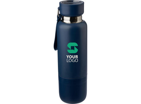 Doppelwandige Flasche aus Edelstahl (500 ml) Lieselotte Werbeartikel