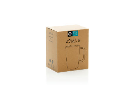 Aviana™ Rowan RCS recycelter Becher 450ml bedrucken