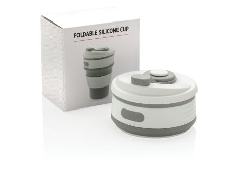 Product image faltbarer Silikon-Becher bedrucken