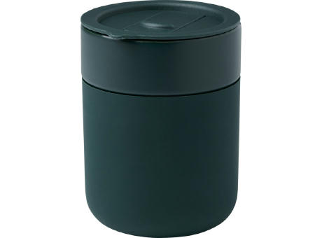 Product image Java 330 ml Keramikbecher mit Silikonhülle und Kunststoffdeckel bedrucken