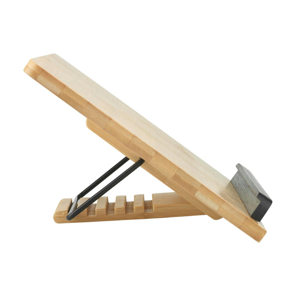Java Bamboo Laptopständer Werbeartikel