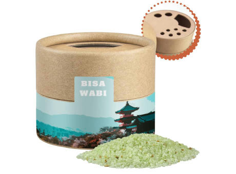Product image Wasabisalz, ca. 50g, Kraftpapierstreuer Mini Werbeartikel