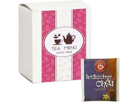 Beuteltee Indischer Chai - Classic, 10 Stück, 20g, Faltschachtel Werbeartikel