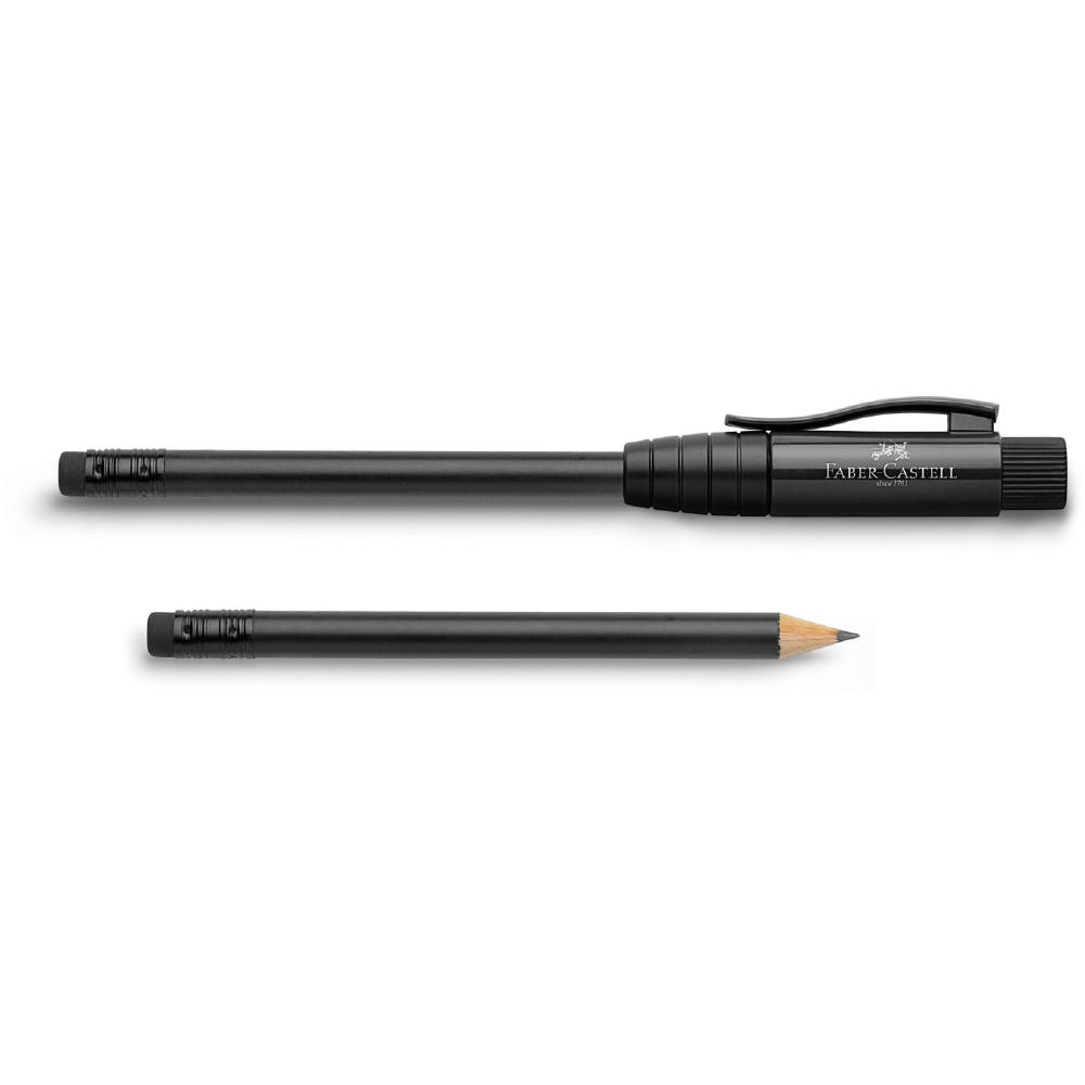 Product image Perfekter Bleistift aus Kunststoff Schwarz Werbeartikel