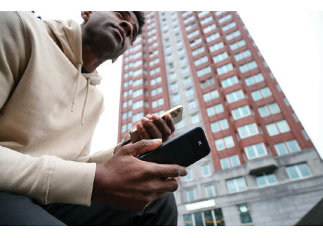 Product image Turbopack 10000mAh Powerbank mit integr. Kabeln aus RCS rABS bedrucken