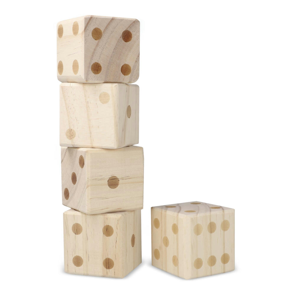 Product image InSide Out Riesen-Würfelspiel aus Holz Werbeartikel