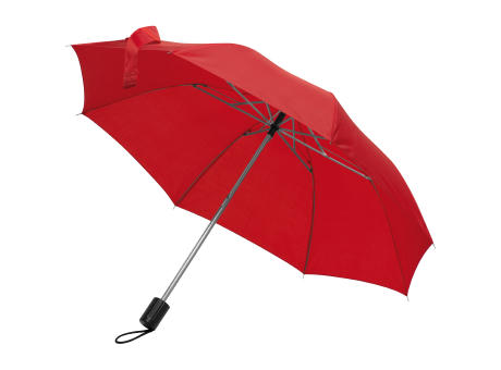 Teleskop Taschenschirm aus Polyester mit Schutzhülle Werbeartikel