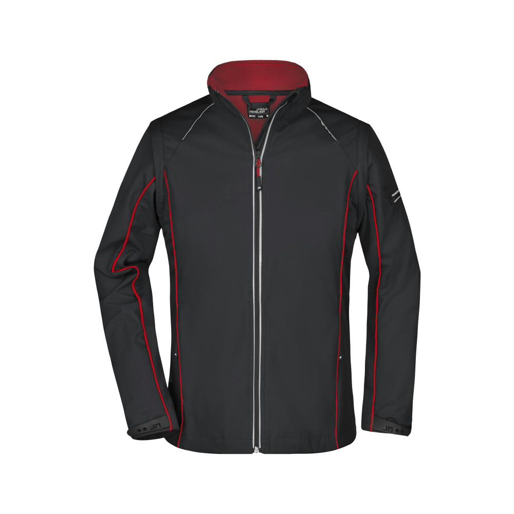 Ladies' Zip-Off Softshell Jacket - 2 in 1 Jacke mit abzippbaren Ärmeln Werbeartikel