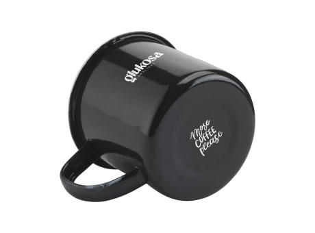 Retro Emaille Tasse 350 ml Werbeartikel