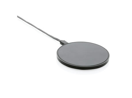 10W Wireless Charger aus RCS Standard recyceltem Kunststoff Werbeartikel