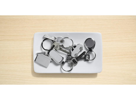 Product image Schlüsselanhänger aus Metall Beatrice bedrucken