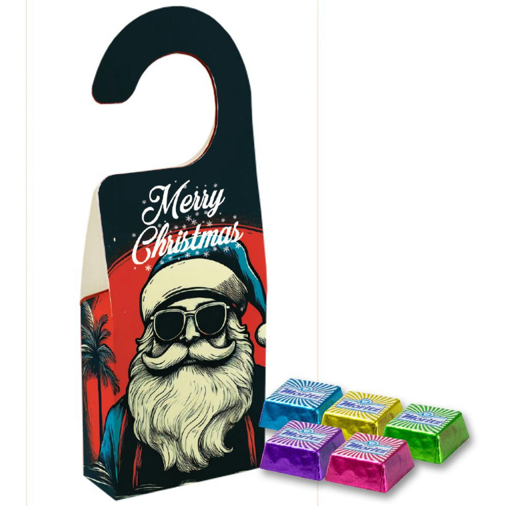 Product image Schoko Eiskonfekt, ca. 45g, Türhänger Box Werbeartikel