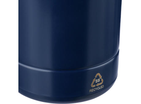 Doppelwandige Trinkflasche aus recyceltem Edelstahl (500 ml) Solene Werbeartikel