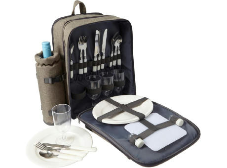 Picknick-Rucksack aus Polyester Allison Werbeartikel