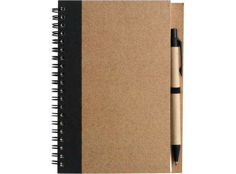 Product image Notizbuch aus recyceltem Papier Stella Werbeartikel