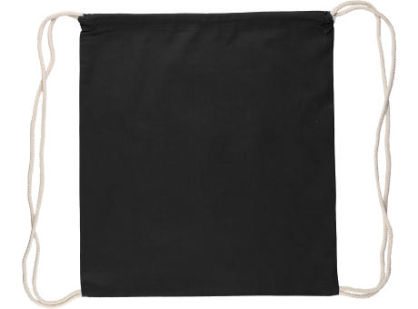 Product image Kordelzug-Rucksack aus Öko-Baumwolle (140 g/m2) Bridget Werbeartikel