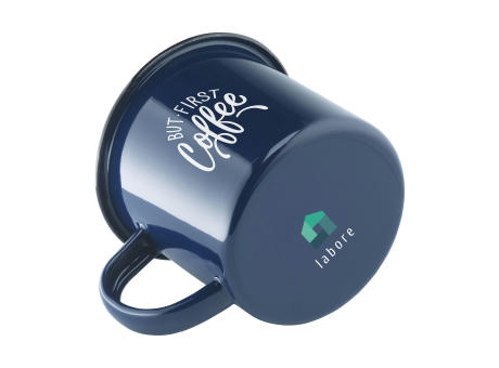 Product image Retro Emaille Tasse 350 ml bedrucken