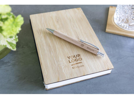 Kugelschreiber aus Buchenholz Marissa Werbeartikel