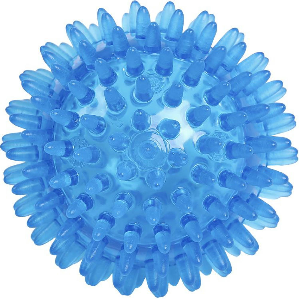 Product image Igelball / Massageball, neutral (80mm, Blau transparent) Werbeartikel